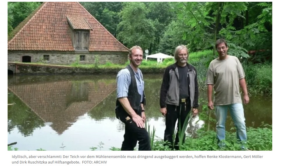 Historische Mühle – eines von Dirks Herzensprojekten