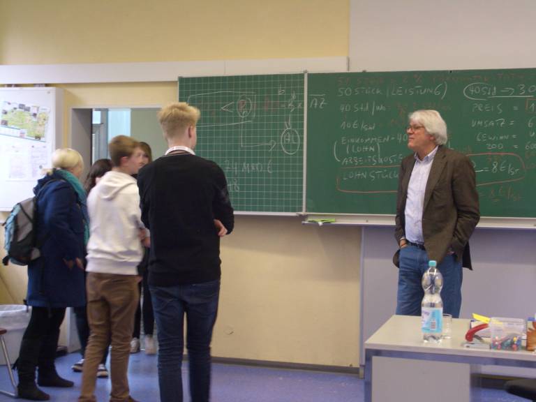 Besuch vom Professor